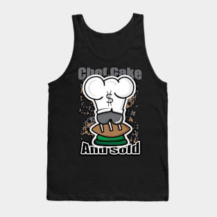 chef cooks and makes bread Tank Top